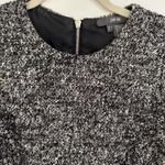 Per Se Dress Woven Sleeveless Black White Classic Cotton Wool Size 6 Photo 2