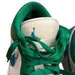 Nike DC0774-304 Air Jordan 1 Low Lucky Green Aquatone Blue Turquoise (Women's) Photo 7