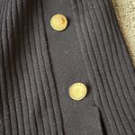 Marc New York  Andrew Marc Black Ribbed Skirt SIZE M Photo 1