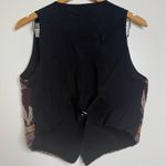 Jane Ashley Vintage  Wool Blend Vest Southwestern Women’s Size Medium Embroidered Photo 5