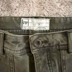 Free People Women's Green High Rise Utility Ankle Cargo Jeans Pants Size 29 Photo 9