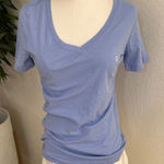 Eddie Bauer  Favorite Short-Sleeve V-Neck T-Shirt, Dusty Lavender,Small Tall, NWT Photo 0