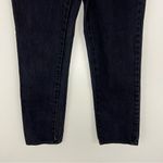 Rolla's Rolla’s Original High Rise Straight Jeans Jet Black Size 24 Photo 4
