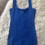 Free People Beach Short and Sweet Mini Dress in Mazarine Blue Photo 2