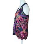 Lucky In Love Colorful Racerback Golf Tennis Tank Top Sz M Pickleball Bralette Pink Size M Photo 2