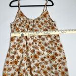 Forever 21 Mini Tank Sunflower Floral Print Sleeveless Casual Summer Photo 1