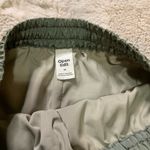 Open Edit  Shorts Women's Medium Relaxed Pull‎ On Green Drawstring Waist Photo 4
