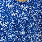 Columbia PFG Freezer Blue and White Floral Dress Photo 4