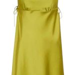 Rumored Meadow Slip Mini Dress Citron Size Large Photo 0