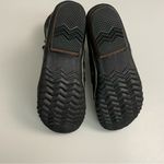 Sorel  Boots Slimboot Combat Leather Ankle Buckle Lace Up Herringbone Tweed Black Photo 15