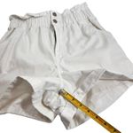 H&M High Waist Paper Bag Mom Jean Shorts Photo 6