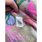 Sundance PS Floral Joy Top Button Down Shirt 100% Cotton Colorful Vibrant Photo 4