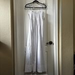 Staud Landry Maxi Dress White Size XL Photo 5