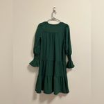 Pomander Place Tuckernuck Kenzo Dress in Hunter Green Crepe size XS Photo 4