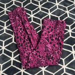 Lululemon Leopard Cheetah print magenta leggings Photo 0