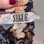 Vintage Segue Boho Prairie Floral Midi Skirt Button Front Made in USA Sz Small Photo 2