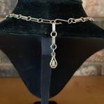 Coro Vintage Signed Gold Brush Tone Linked Twirled Leaves Necklace & earrings Photo 6