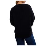 Free People  Cocoa Rib Henley Sweater Size Small Photo 3