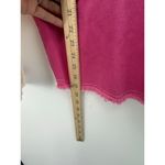 Dance & Marvel NEW Shacket Women M Pink White Colorblock Destructed Button Front Photo 7