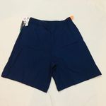 Sag Harbor NWT Womens Size XL 18 Navy Blue Shorts with Belt Loops Elastic Waist Photo 6