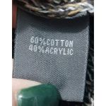 Reaction Kenneth Cole Kenneth Cole‎ Reaction Knit Open Front Cardigan Sweater Brown Black S Photo 3