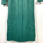 Marine layer  Olina Long Sleeve Donegal Sweater Midi Dress Green Gables Small NWT Photo 15