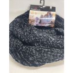 Cuddl Duds This is a  black knit infinity scarf Photo 1