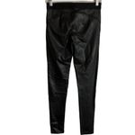 David Lerner  Black Reptile Print Leggings Size M Photo 3