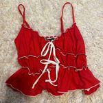Boutique Red Bow Tank Top Photo 1