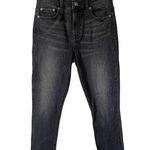 Revolve Pistola x Skinny High Rise Raw Hem Denim Jeans Black Gray Size 26 NEW Photo 0