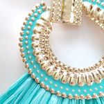 Free People New! FP Amber Raffia Earrings Photo 12