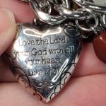 Paparazzi Religious Love The Lord Your God With All Your Heart Charm Necklace Spiritual Photo 4