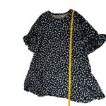 CeCe  Womens Floral Mini Dress Sz 3X‎ Ruffle Sleeve Tiered Hem Flowy Bloomcore Photo 7