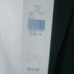 Karen Scott  Sport 16 34 Black Capri Pants Plus Photo 1