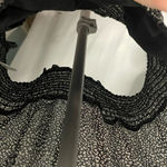 Altar'd State Altar’d State Black Floral Women's Top size small Photo 2