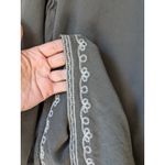 Hot & Delicious  Women's Tunic Dress Embroidered Bohemian Green Size Medium Photo 7