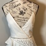 Selfie Leslie NEW  TAURUS FLORAL EMBROIDERY & RUFFLE TRIM DRESS Size US:SM Photo 4