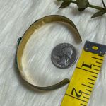 Elaine Coyne dragonfly patina brass tone bracelet Green Photo 4