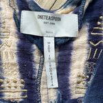 One Teaspoon  Women's Hand Tie-Dyed Santorini Embroidered Playsuit Size S Photo 9