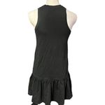 Madewell  Women's XXS Black Sleeveless Drop Waist Tank Dress Short Length Photo 2