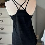 Tank Black Flowy Strappy Cami Top Performance Athletic Womens Small Photo 4