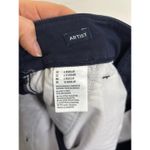 American Eagle Artist Flare Pants Womens 6 Navy Blue Chino Low Rise Stretch NWT Photo 5