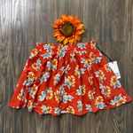 Unique Vintage Rust Floral Daryl Skort NWT | SMALL | Photo 2