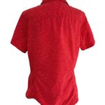 Columbia Colombia Red Orange Omni Shade Sun Protection Women's Size Medium | 3-8 Photo 1