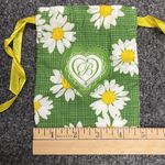 Brighton  Yellow Daisy Drawstring Jewelry Dust Bag Photo 4