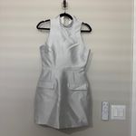 Amanda Uprichard  Everhart Satin Twill Mini Dress S Photo 2