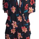 Market & Spruce New  floral romper size small Photo 0
