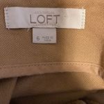 Loft ||Tan khakis skirt with pockets and buttons down front Photo 5