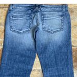 Bebe Carmen Tattered Ripped Faded Distressed Skinny Mid Rise Jeans 26 Photo 8