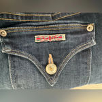 Hudson Jeans Hudson Beth Mid-Rise Baby Bootcut Jean Medium Wash  Button Flap Pockets Size 25 Photo 8